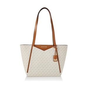 Michael Kors Top Zip Tote Vanilla Twill